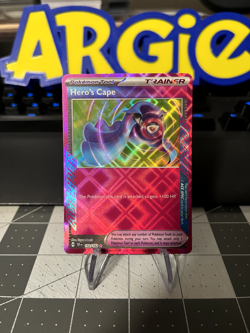 Hero's Cape 152/162 ACE SPEC - Temporal Forces Pokemon Card - NM - Image 1