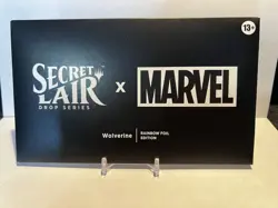 MTG Secret Lair x Marvel Wolverine Rainbow Foil Edition - Sealed NEW - Image 1