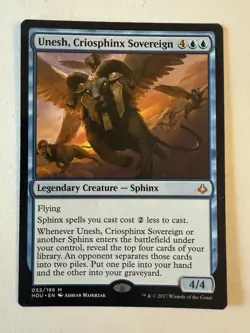 Unesh, Criosphinx Sovereign Hour of Devastation Regular X1 NM - Image 1