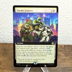 Turtles Forever (Extended Art) Teenage Mutant Ninja Turtles Foil - Image 1