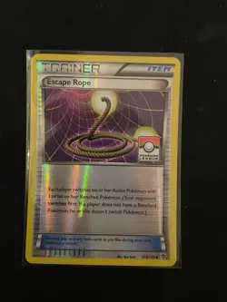 Escape Rope - (Pokemon League) 120/135 Championship Cards Reverse Holo STAMPED - Image 1