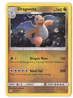 Pokemon Dragonite - 96/149 (Cosmos Holo) Miscellaneous Cards & Products LP Holo - Image 1