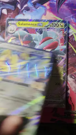 217 Pokemon Cards Cards In Binder (Binder Included) + 9 Jumbo Pokemon cards - Image 2