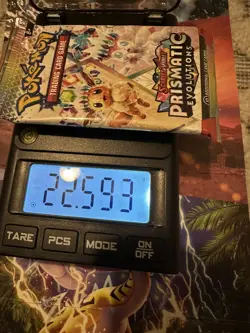 (1x) 22.59g🔥HEAVY 🔥Prismatic Evolutions Booster Pack - Sealed! Pokemon PRE S&V - Image 1