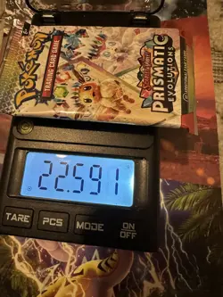 (1x) 22.59g🔥HEAVY 🔥Prismatic Evolutions Booster Pack - Sealed! Pokemon PRE S&V - Image 3