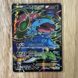 Venusaur EX XY123 XY Holo Full Art Black Star Promo Pokemon TCG - Image 1
