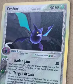 Pokemon Crobat Holo 2/113 Ex Delta Species - Image 3