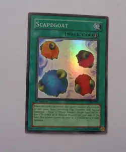 Scapegoat SDJ-041 (Super Rare, 1st Edition, Lightly Played / LP) Yugioh - Image 1