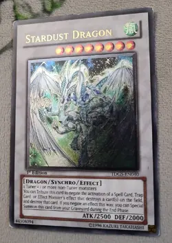Stardust Dragon TDGS-EN040 Ultimate Rare 1st Edition Yugioh MP - Image 3