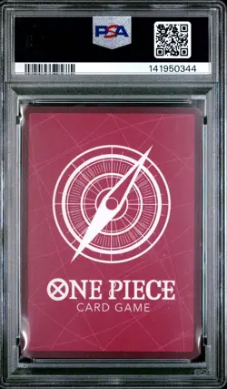 One Piece - ST22-001 Ace & Newgate Black and White Leader - Alt Art - PSA 10 - Image 2