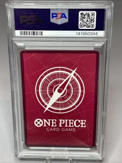 One Piece - ST22-001 Ace & Newgate Black and White Leader - Alt Art - PSA 10 - Image 3