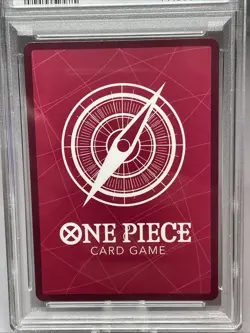 One Piece - ST22-001 Ace & Newgate Black and White Leader - Alt Art - PSA 10 - Image 4