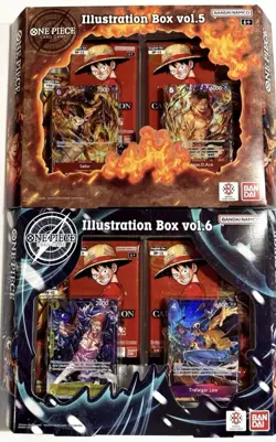 One Piece Illustration Box Vol 5 and Vol 6 Lot IN HAND New - Sealed - SHIPS FAST - Image 1