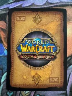 World of Warcraft TCG Promo Badge 9/12 Bedrock Talisman - Image 2