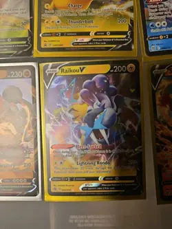 Pokemon TCG Lot Of 8 V Cards Pikachu V, Morpeko V Eldegoss V Etc.... - Image 5