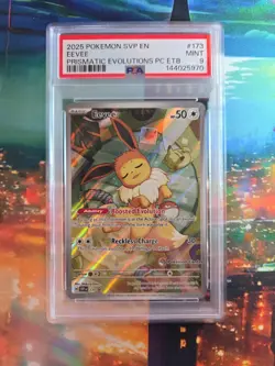 Eevee - 173 (Pokemon Center Exclusive) 173 Promo Cards Holo PSA 9 - Image 1