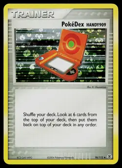 Pokemon Card - PokeDex (HANDY909) FireRed & LeafGreen 96/112 Reverse Holo - Image 1