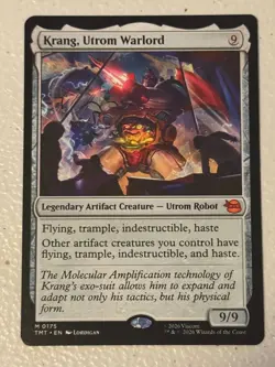 KRANG, UTROM WARLORD 175 TEENAGE MUTANT NINJA TURTLES MAGIC: THE GATHERING NM/M - Image 1
