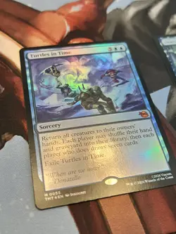 Turtles in Time FOIL #0055 Mythic - MTG TMT Ninja Turtles - NM - In Hand - Image 2