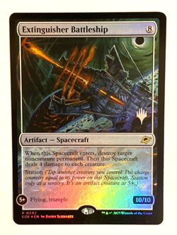 MTG - Extinguisher Battleship / Promo Pack: Edge of Eternities / Foil / NM - Image 1