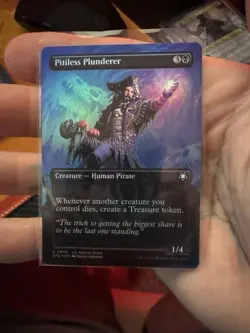 MTG Magic the Gathering Pitiless Plunderer (5/135) Special Guests LP FOIL - Image 1