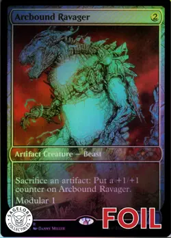 MTG Arcbound Ravager (56) | NM Foil | Secret Lair Heart of Steel {SLD} - Image 1