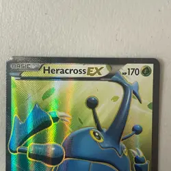 Pokemon TCG - XY Furious Fists Heracross EX Full Art Ultra Rare 105/111 - LP - Image 4