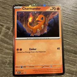 Pokemon TCG Charmander Svp Black Star Promos SVP 047 Holo Promo Promo - Image 1