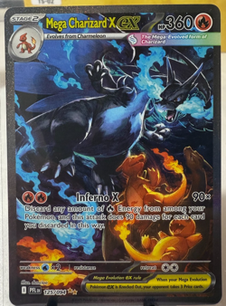 Mega Charizard X ex 125/094 SIR ME02: Phantasmal Flames English Pokemon TCG CCG - Image 1