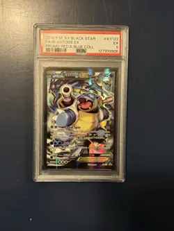 Pokemon Blastoise EX Full Art XY Black Star Promo XY122 Holo PSA 5 2016 - Image 1