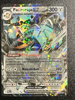 Pokemon Patinaraja ex 150/193 Entwicklungen in Paldea Holo Rare DE NM-Mint - Image 1