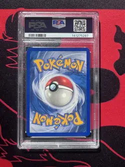 2002 POKEMON EXPEDITION #103 CUBONE-REVERSE FOIL PSA 8 #103 - Image 2