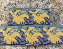 Pokemon Ascended Heroes ETB Elite Trainer Boxes Lot Of 5 Sealed New! - Image 1