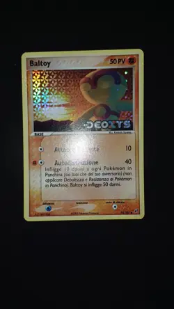 POKEMON BALTOY STAMPED EX DEOXYS 53/107 ITA NM NO SHINING CRYSTAL CHARIZARD - Image 1