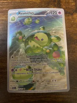 Reuniclus 171/162 Holo Illustration Rare Temporal Forces 2024 Pokemon - Image 1