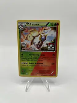 Pokemon TCG XY STEAM SIEGE 4TH PLACE LEAGUE Volcarona-Reverse Holo - NM - Image 1
