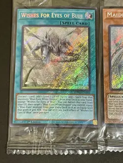 Maiden Of White + Wishes + Ultimate Spirit Dragon | HOLO BLEED SEALED! | YuGiOh! - Image 2