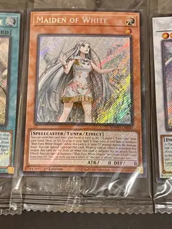 Maiden Of White + Wishes + Ultimate Spirit Dragon | HOLO BLEED SEALED! | YuGiOh! - Image 4