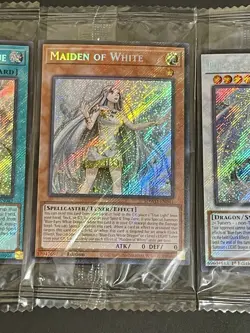 Maiden Of White + Wishes + Ultimate Spirit Dragon | HOLO BLEED SEALED! | YuGiOh! - Image 5