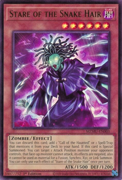 Yugioh TCG - Stare of the Snake Hair - Ultra Rare - NM/M - Image 1