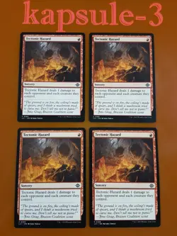 4x Tectonic Hazard | Lost Caverns of Ixalan | MTG Magic Cards - Image 1