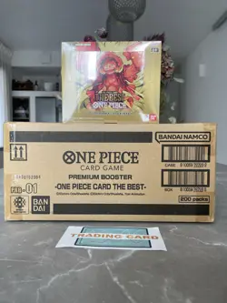 One Piece PRB-01 Card Game TCG English Premium Booster Box Case Brand New Sealed - Image 1