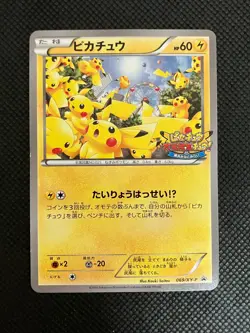 Pikachu PROMO 069/XY-P XY-P Pokemon Cards Japanese with Tracking ② - Image 1