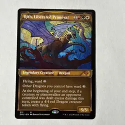 Rith, Liberated Primeval FOIL Showcase - Dominaria United - MTG - Image 1