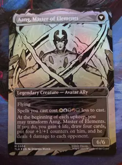 Avatar Aang (Borderless) and Fated Firepower - Avatar: The Last Airbender (TLA) - Image 2