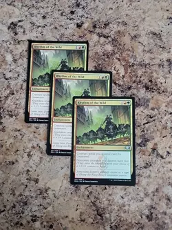 3x Rhythm of the Wild U Ravnica Allegiance 201 NM Unplayed x3 - Image 1
