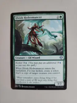 4x MTG Elvish Hydromancer Dominaria United 162/281 Regular Uncommon - Image 1
