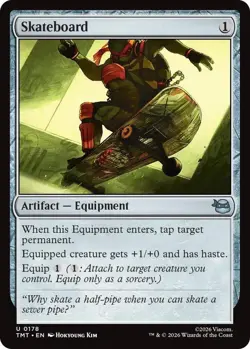 x4 NM (Playset) Skateboard, MTG, TMNT, Magic the Gathering, 178 - Image 1