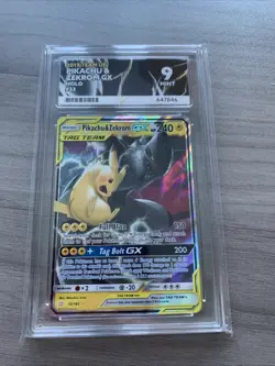 Pokemon 2019 SM Team Up Pikachu Zekrom GX Card 33/181 English Ace 9 - Image 1