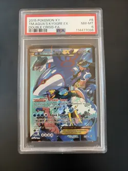 Pokemon TCG Team Aqua's Kyogre EX #6/34 Double Crisis - Image 1